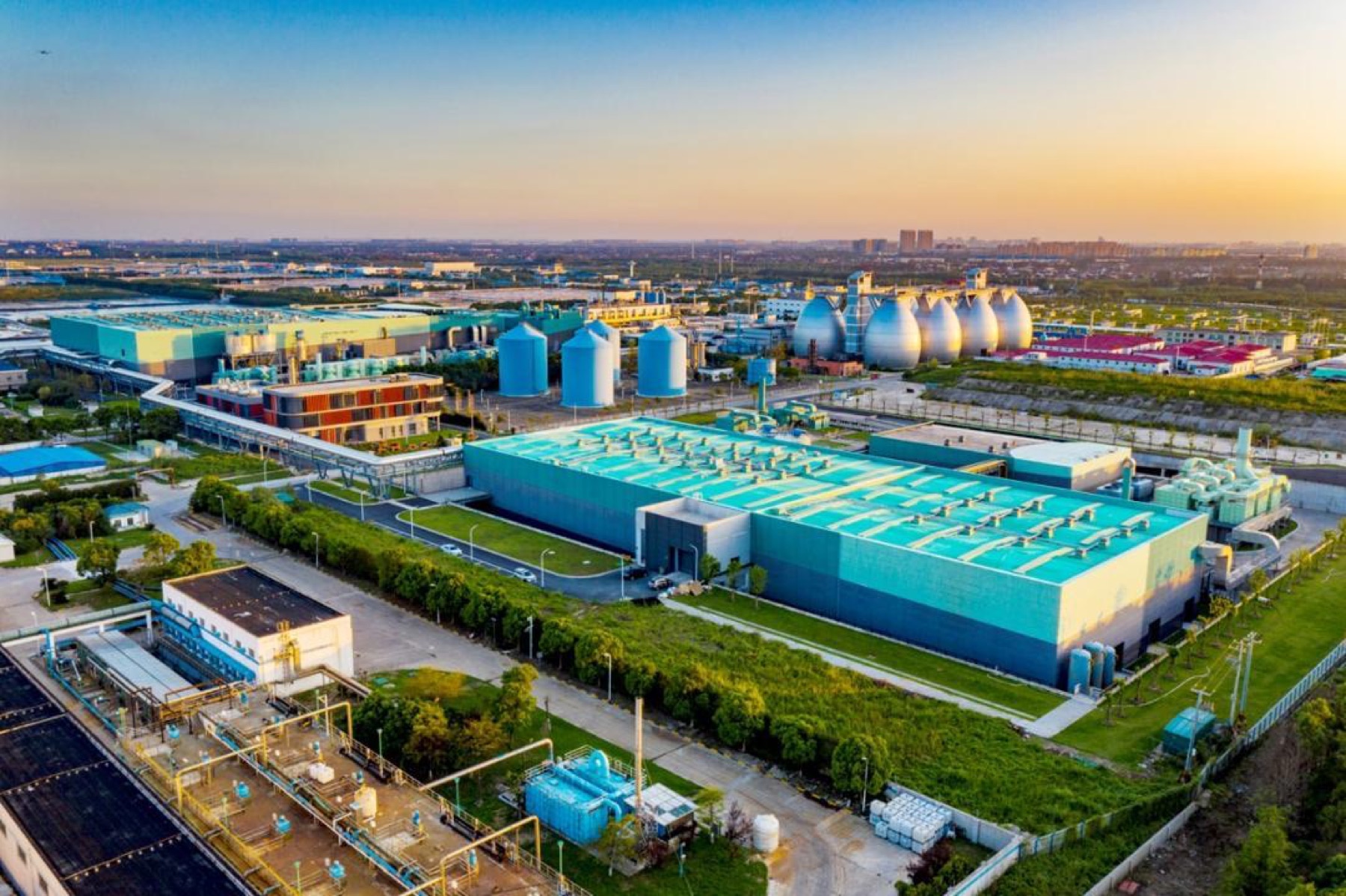 Shanghai Bailonggang Wastewater Treatment Plant 2