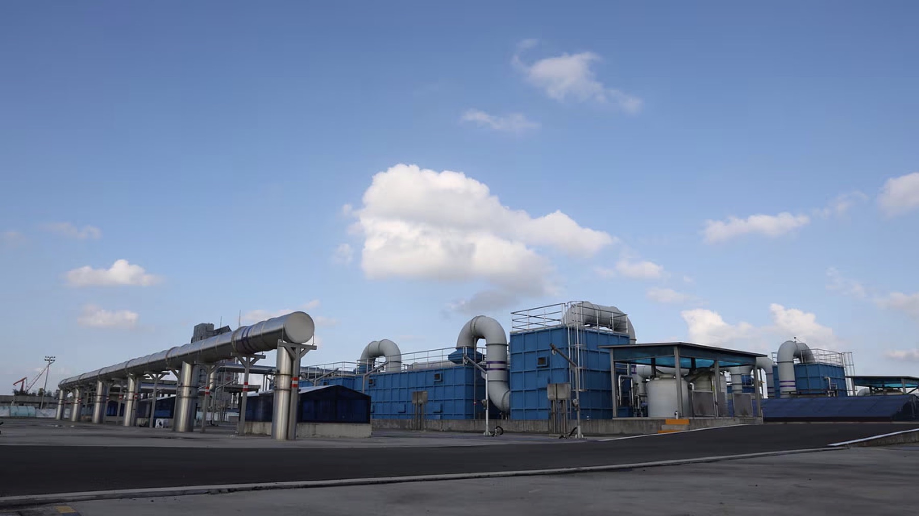 Shanghai Zhuyuan Wastewater Treatment System 2